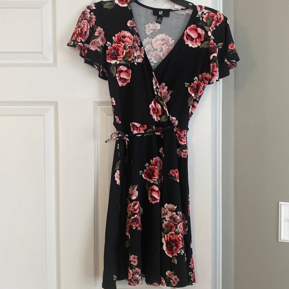 Kohls Flower Wrap Dress